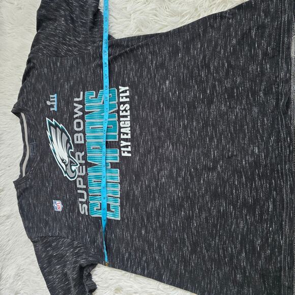 Philadelphia Eagles Super Bowl Champions Charcoal Gray T-Shirt Large - Picture 9 of 11